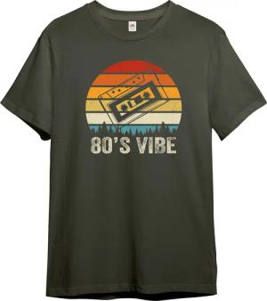 PAULGOS Print-Shirt Herren T-Shirt "Retro 80´s
