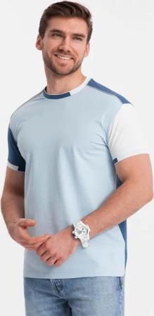 OMBRE T-Shirt Herren-T-Shirt aus Elastan mit