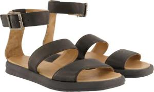 Ulla Popken Leder-Sandalen Nappaleder Fesselriemen Weite