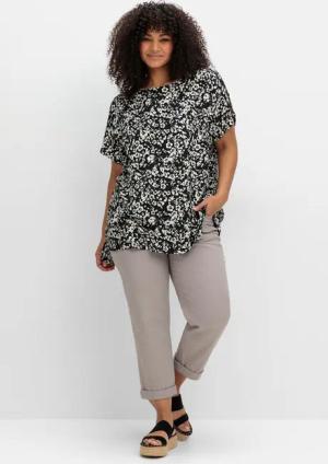 Sheego Klassische Bluse Tunika