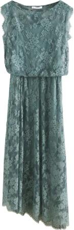 Next Jerseykleid Festliches Maxikleid mit Spitzenverzierungen