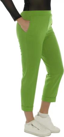 SYS Schlupfchinohose Stoffhose Damen Chinohose Slim