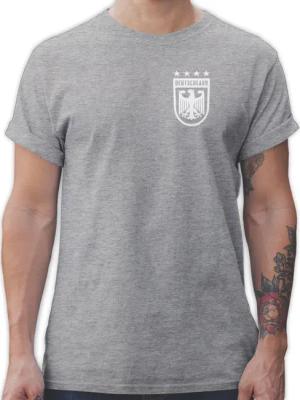 Shirtracer T-Shirt Deutschland Wappen mit Bundesadler