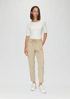 s.Oliver 7/8-Hose Fließende Jogpants aus Feincord