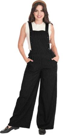 Banned Latzhose Stripe Sail Retro Vintage