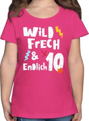 Shirtracer T-Shirt Wild frech und endlich