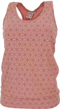 Guru-Shop T-Shirt Tanktop, Flower of Life