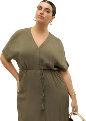 Vero Moda Curve Blusenkleid sommerliches langes