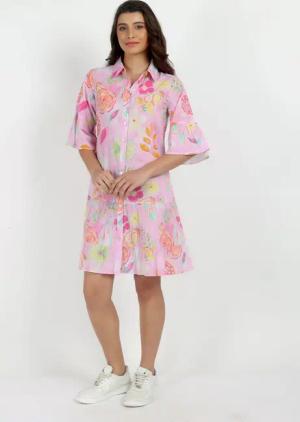 VICCI Germany A-Linien-Kleid (1-tlg) aus weicher
