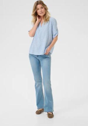 Cream Kurzarmbluse Kurzarm-Bluse CRVenta
