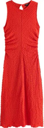 Next Maxikleid Ärmelloses strukturiertes Midikleid mit