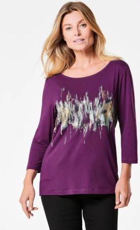 GOLDNER Print-Shirt Shirt