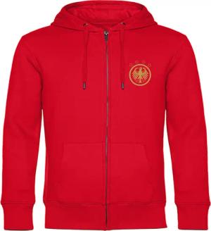 multifanshop Kapuzensweatjacke Deutschland - Adler Retro