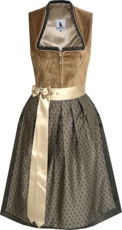 Alpenmärchen Dirndl Dirndl Aurelia in braun