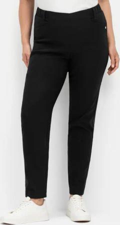 Sheego Jerseyhose Bengalinhose Innenbeinlänge ca. 72