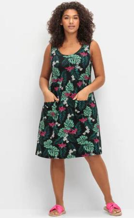 Sheego Etuikleid Jerseykleid