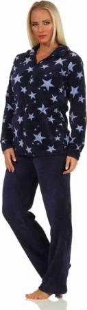 Normann Relaxanzug Damen Coralfleece Hausanzug Homewear
