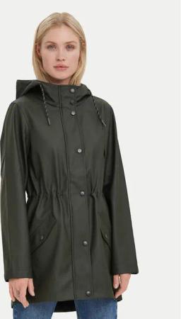 Vero Moda Regenjacke Malou 10266982 Grau Regular Fit