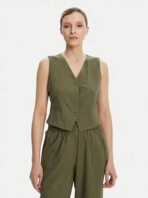 Vero Moda Weste Caia 10333795 Grün Regular Fit