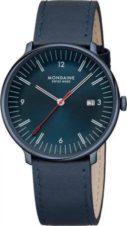 Mondaine MLE.41240.LDV Herrenuhr Doppio 41mm 5ATM