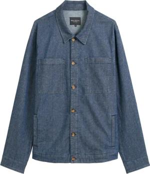 Marc O'Polo Denim-Overshirt aus einem Baumwolle-Hanf-Mix