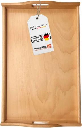Topanbieter999 Servierbrett, Buchenholz, Made in Germany