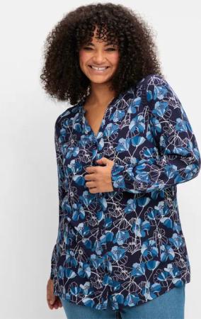 Druckbluse