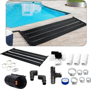 Arebos Pool-Solarkollektor Solarheizung, Poolheizung, Solarmatte, Solarabsorber,