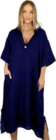 Mississhop Sommerkleid Dame Kleid Sommerkleid 100%