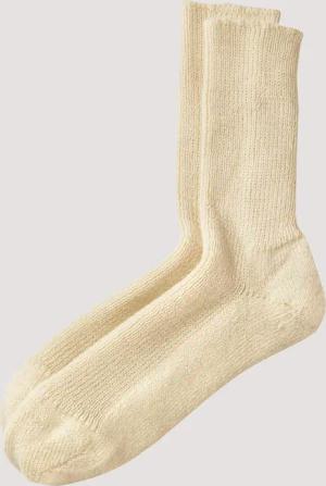 hessnatur Wollsocke aus Bio-Merinowolle - natur - Größe 44/45
