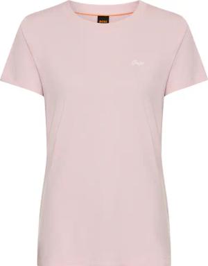 BOSS ORANGE T-Shirt "Esogo HW Premium Damenmode", mit gesticktem Logo