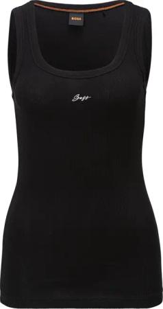 BOSS ORANGE Tanktop "Ematite Premium Damenmode", mit gerippter Struktur