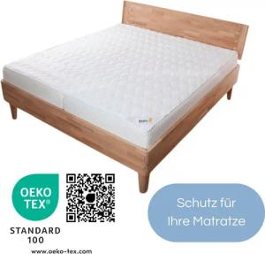 Jekatex Matratzenauflage "Aloe Vera", Auflage 90x200 cm für Matratze mit Aloe Vera veredelt.