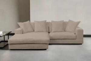WERK2 Ecksofa "Eldorado, Megasofa, Polsterecke mit viel Platz, Breite 285cm, L-Form", Design Ecksofa, besonders weicher Sitzkomfort, extra breite Recamiere