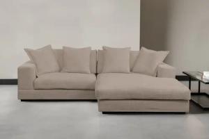 WERK2 Ecksofa "Eldorado, Megasofa, Polsterecke mit viel Platz, Breite 285cm, L-Form", Design Ecksofa, besonders weicher Sitzkomfort, extra breite Recamiere
