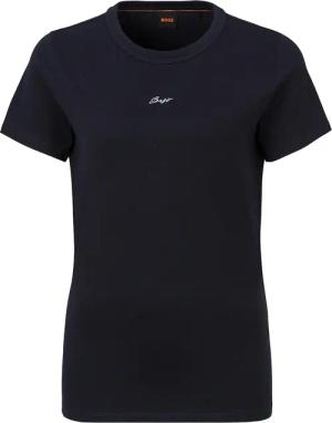 BOSS ORANGE T-Shirt "Elogo Premium Damenmode", mit Label-Stitching