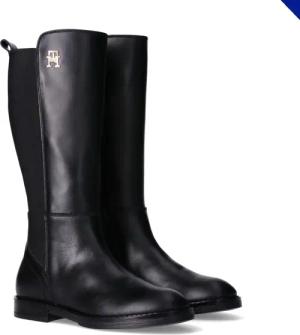 Tommy Hilfiger Stiefel, Langschaftstiefel, Festtagsschuh mit Reißverschluss