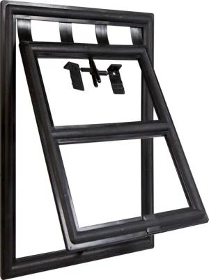 Windhager Katzenklappe, (Montage durch Clipsystem), für Insektenschutz Rahmentüren, 20x25 cm
