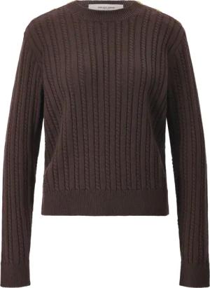 Golden Goose - Strickpullover aus Schurwolle - Größe XS - braun