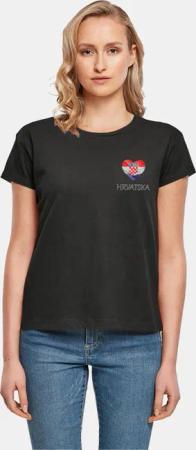 Merchcode Ladies Football - Croatia T-shirt