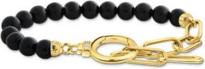 THOMAS SABO Silberarmband Thomas Sabo Damen-Armband Silber Onyx
