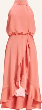 SWING Cocktailkleid aus Satin mit Volants