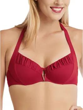 Lisca  Bikini Ober- und Unterteile Armatured Neckholder Bikini-Top Isola Rossa