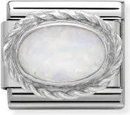 Nomination Classic - Composable Classic- Edelstein Opal mit Kordel- 330503/07