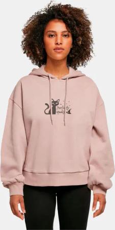 Merchcode Ladies Halloween - Purrfectly Spooky Hoody