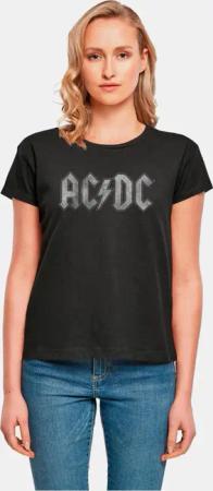 Merchcode Ladies ACDC - Logo Box Tee