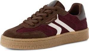 Tamaris Plateausneaker, Freizeitschuh, Halbschuh, Schnürschuh mit gepolstertem Schaftrand
