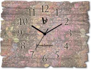 Bruno Banani Wanduhr "Paint Splatter", wahlweise mit Quarz- oder Funkuhrwerk, lautlos ohne Tickgeräusche