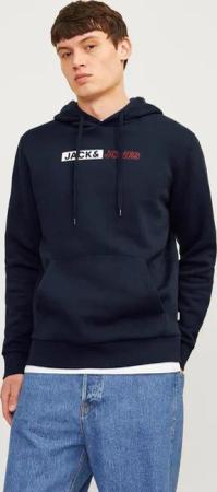 Jack & Jones Kapuzensweatshirt "JJECORP LOGO SWEAT HOOD PLAY NOOS"