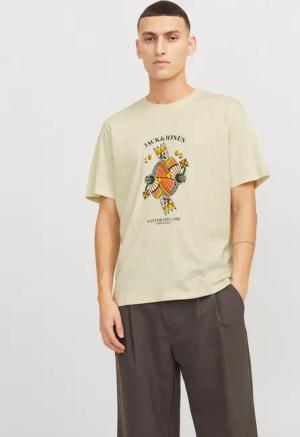 Jack & Jones T-Shirt "JORANATOMY SKULL TEE SS CREW NECK LN"